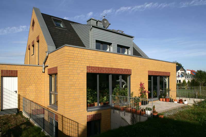 Neubau Doppelhaus, Düsseldorf-Golzheim, Architekt Guido Kammerichs, Düsseldorf 